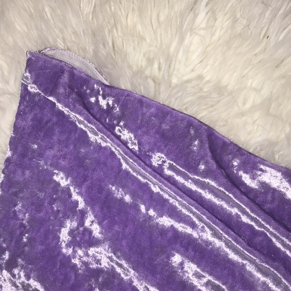 Beautiful sexy velour mini dress size small - Picture 8 of 16